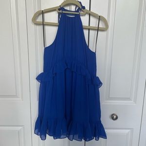 Adjustable halter dress